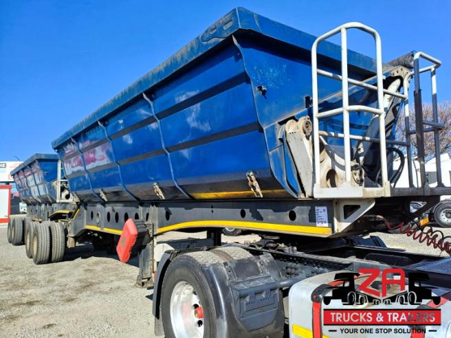 2021 AFRIT 40 CUBE SIDE TIPPER TRAILER [#53206]